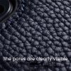 MELKCO For iPhone 14 Pro Max Case Genuine Leather Coated Phone Cover