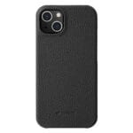 MELKCO For iPhone 15 Case Genuine Leather Phone Cover