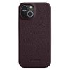 MELKCO For iPhone 15 Case Genuine Leather Phone Cover