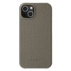 MELKCO For iPhone 15 Plus Case Genuine Leather Phone Cover