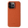 MELKCO For iPhone 15 Pro Max Case Genuine Leather Phone Cover