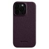 MELKCO For iPhone 15 Pro Max Case Genuine Leather Phone Cover