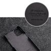 660155302A-3 MELKCO For iPhone 14 Flip Case Genuine Leather Vertical Phone Cover