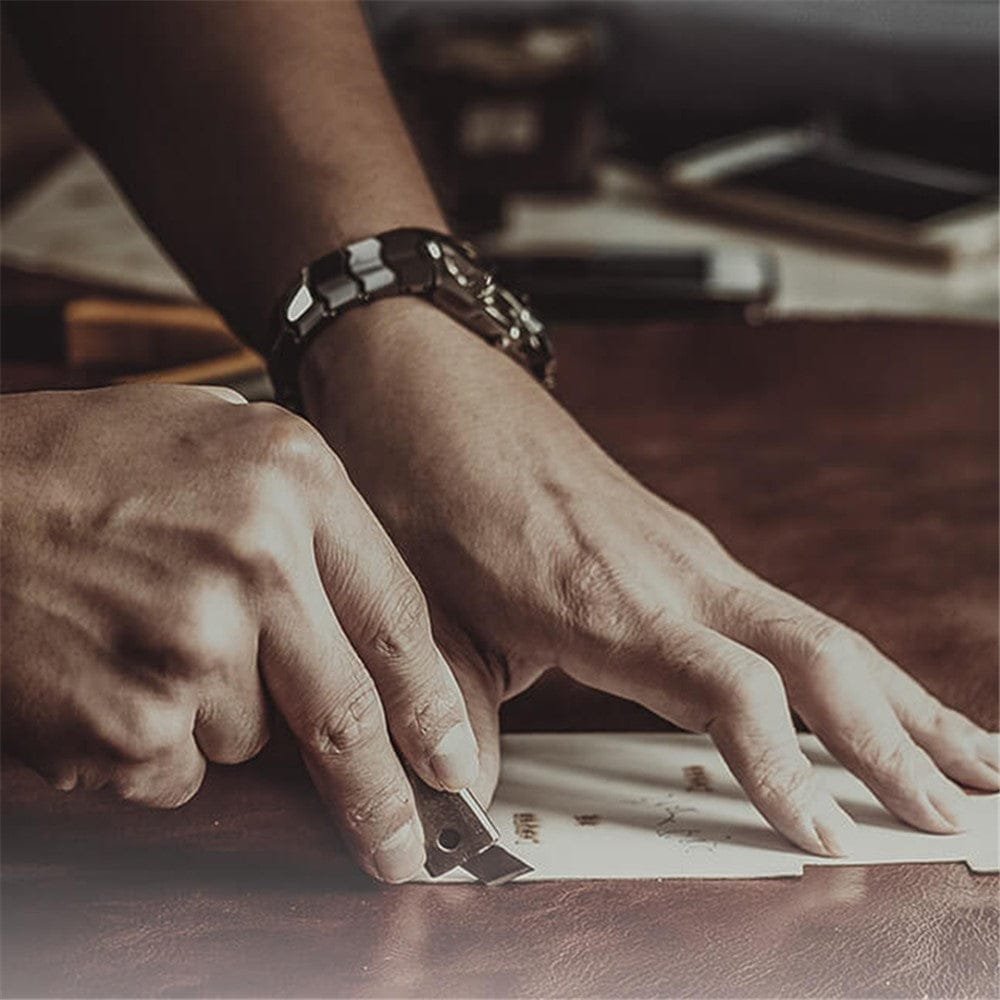 MELKCO For iPhone 14 Plus Flip Case Genuine Leather Vertical Phone Cover - Image 3