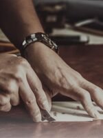 MELKCO For iPhone 12 | iPhone 12 Pro Flip Case Genuine Cow Leather Vertical Phone Cover by The Case Factory