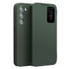 660155363B-1 QIALINO For Samsung Galaxy S23 Case Smart View Window Genuine Cowhide Leather Flip Cover