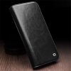 660158113A-4 QIALINO For iPhone 15 Case Genuine Leather Folio Wallet Phone Cover