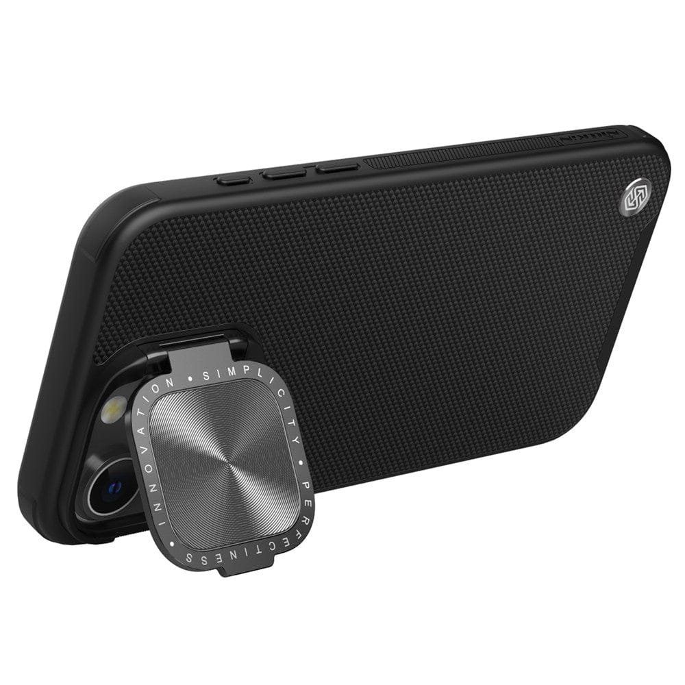 NILLKIN For iPhone 15 Pro Textured Prop Phone Case Cover with Lens Kickstand | Compatible with MagSafe - Image 3