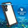 REDPEPPER FS Series for Samsung Galaxy S23 FE IP68 Waterproof Full Protection Clear Phone Cover