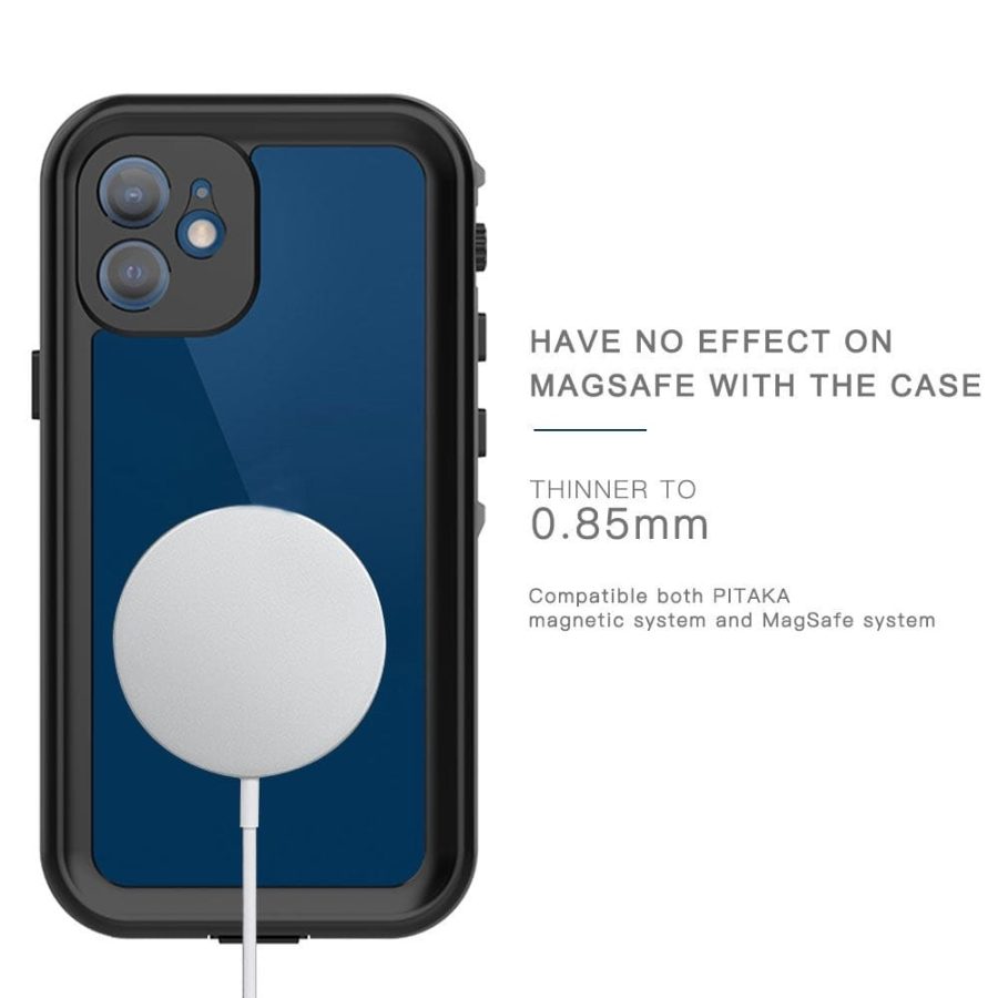 REDPEPPER Dot+ Series For iPhone 12 Mini Case IP68 Waterproof Clear Phone Cover