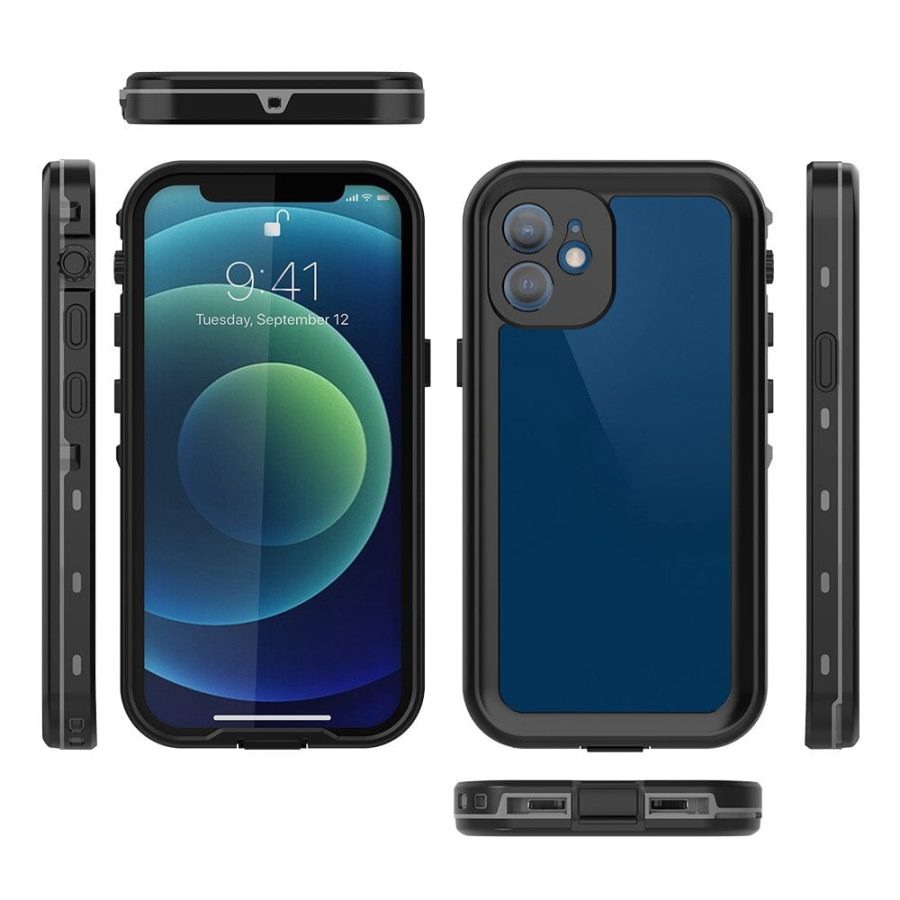 REDPEPPER Dot+ Series For iPhone 12 Mini Case IP68 Waterproof Clear Phone Cover
