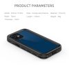 REDPEPPER Dot+ Series For iPhone 12 Mini Case IP68 Waterproof Clear Phone Cover