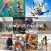 REDPEPPER Dot+ Series For iPhone 12 Mini Case IP68 Waterproof Clear Phone Cover