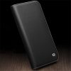 660160083A-7 QIALINO For iPhone 15 Pro Max Case Folio Flip Genuine Leather Phone Stand Cover