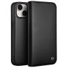 660160085A-1 QIALINO For iPhone 15 Plus Case Phone Wallet Genuine Leather Folio Flip Cover