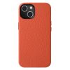 MELKCO For iPhone 15 Case Premium Genuine Leather Phone Cover | Compatible with MagSafe