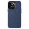 MELKCO For iPhone 15 Pro Case Premium Genuine Leather Phone Cover | Compatible with MagSafe