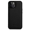 MELKCO For iPhone 14 Plus Case Genuine  Leather Coated Phone Cover