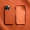 660161242E-2 MELKCO For iPhone 14 Case Full-Wrap Genuine Leather Premium Phone Cover | Compatible with MagSafe