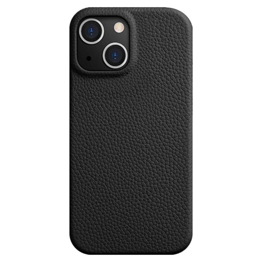 660161243B-1 MELKCO For iPhone 15 Case Full-Wrap Genuine Leather Premium Phone Cover | Compatible with MagSafe