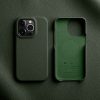 660161246E-2 MELKCO For iPhone 14 Pro Case Full-Wrap Genuine Leather Premium Phone Cover | Compatible with MagSafe