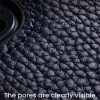 MELKCO For iPhone 15 Pro Case Genuine Leather Coated Phone Cover