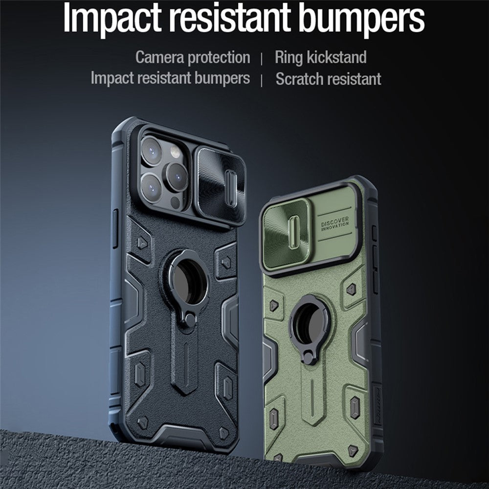 NILLKIN CamShield Armor For iPhone 15 Pro Case Slide Camera Protection Phone Cover - Image 5