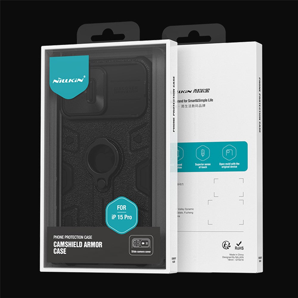 NILLKIN CamShield Armor For iPhone 15 Pro Case Slide Camera Protection Phone Cover - Image 8