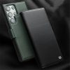 660162787B-6 QIALINO For Samsung Galaxy S23 Ultra Wallet Case Genuine Leather Magnetic Closure Flip Phone Cover