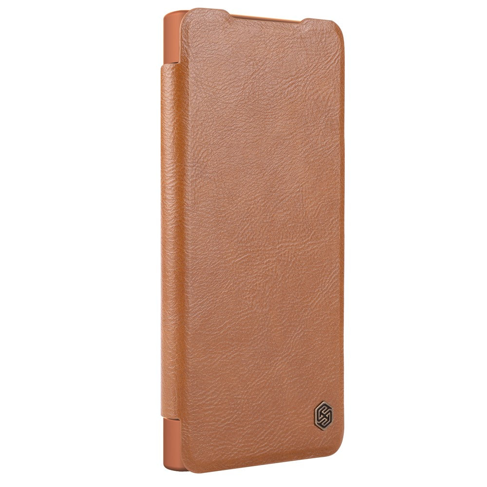 NILLKIN Qin Prop Series for Samsung Galaxy S24+ Leather Case Kickstand Card Holder Phone Cover - Image 5