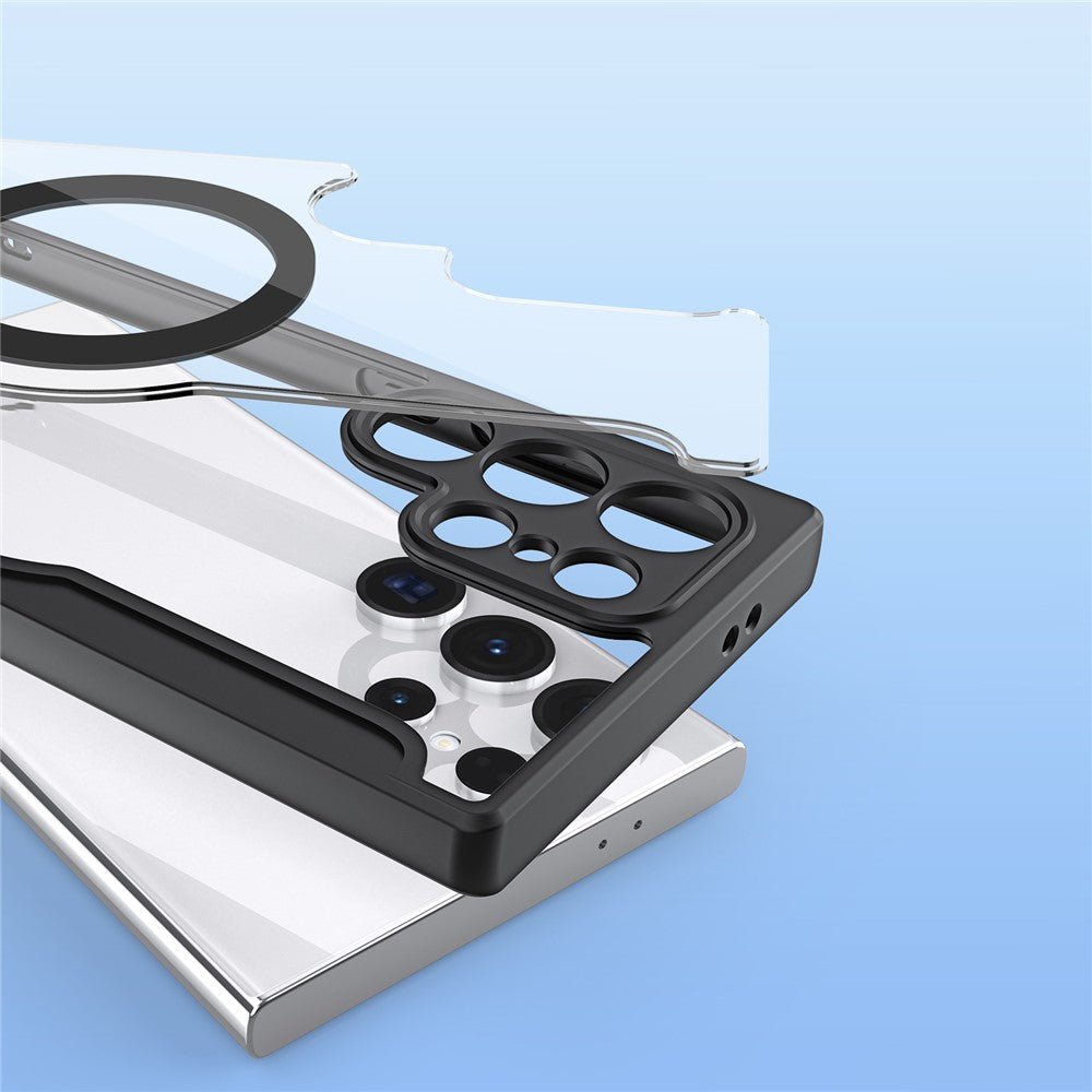 DUX DUCIS Skin X Pro Series For Samsung Galaxy S24 Ultra Leather Case Flip Cover | Compatible with MagSafe - Image 9