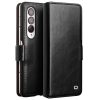 660172237B-1 QIALINO For Samsung Galaxy Z Fold4 Wallet Case Waxy Genuine Leather Flip Phone Cover with Magnetic Closure