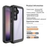 660175543A-11 REDPEPPER FS Series for Samsung Galaxy S24 IP68 Waterproof Case Clear Back Phone Cover