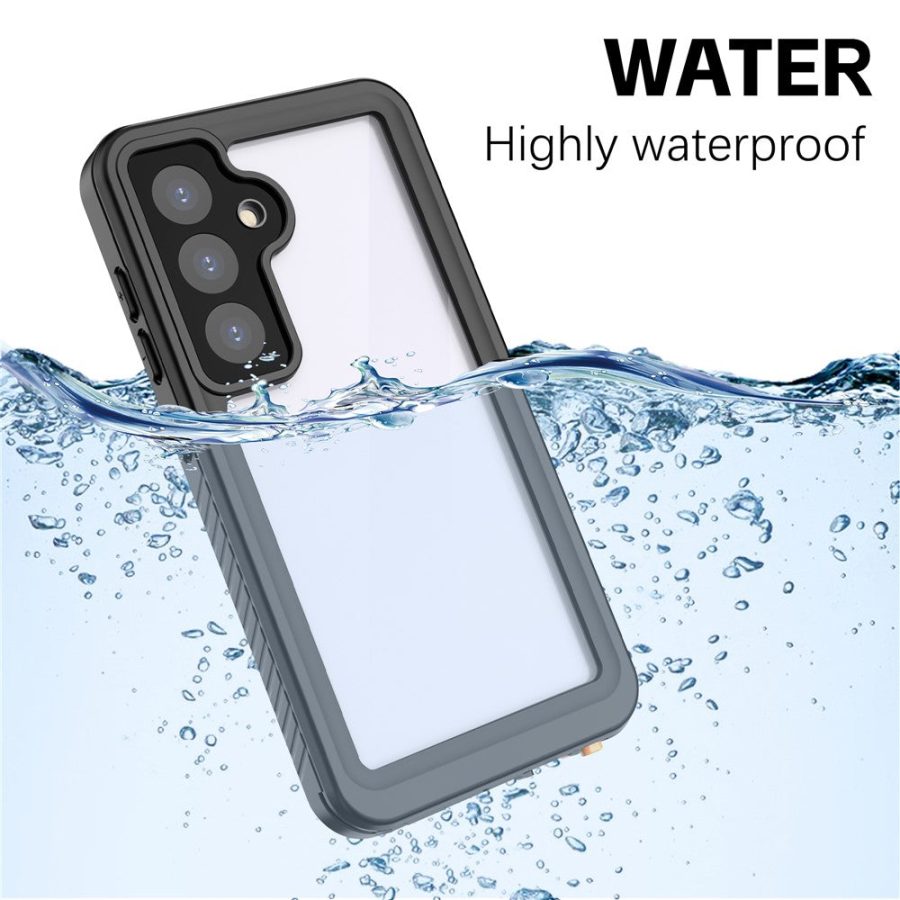 660175543A-5 REDPEPPER FS Series for Samsung Galaxy S24 IP68 Waterproof Case Clear Back Phone Cover