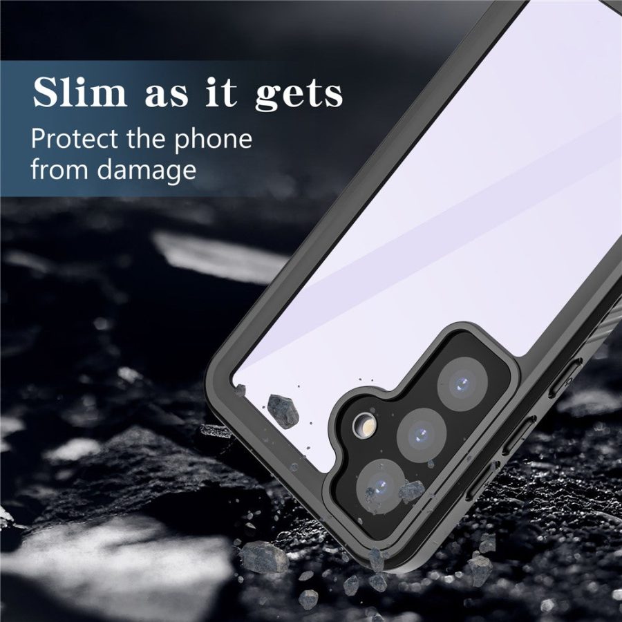 660175543A-6 REDPEPPER FS Series for Samsung Galaxy S24 IP68 Waterproof Case Clear Back Phone Cover