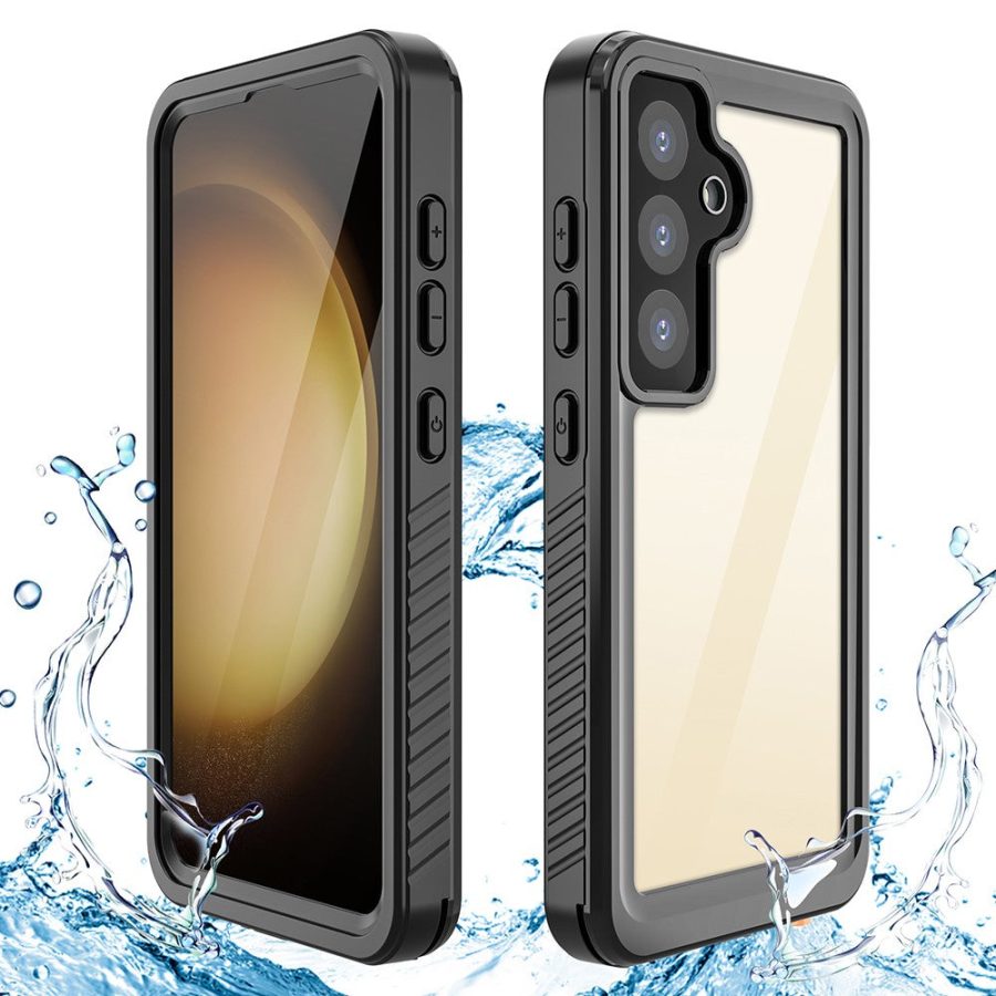 660175544A-1 REDPEPPER FS Series for Samsung Galaxy S24+ IP68 Waterproof Case Clear Back Panel Phone Cover