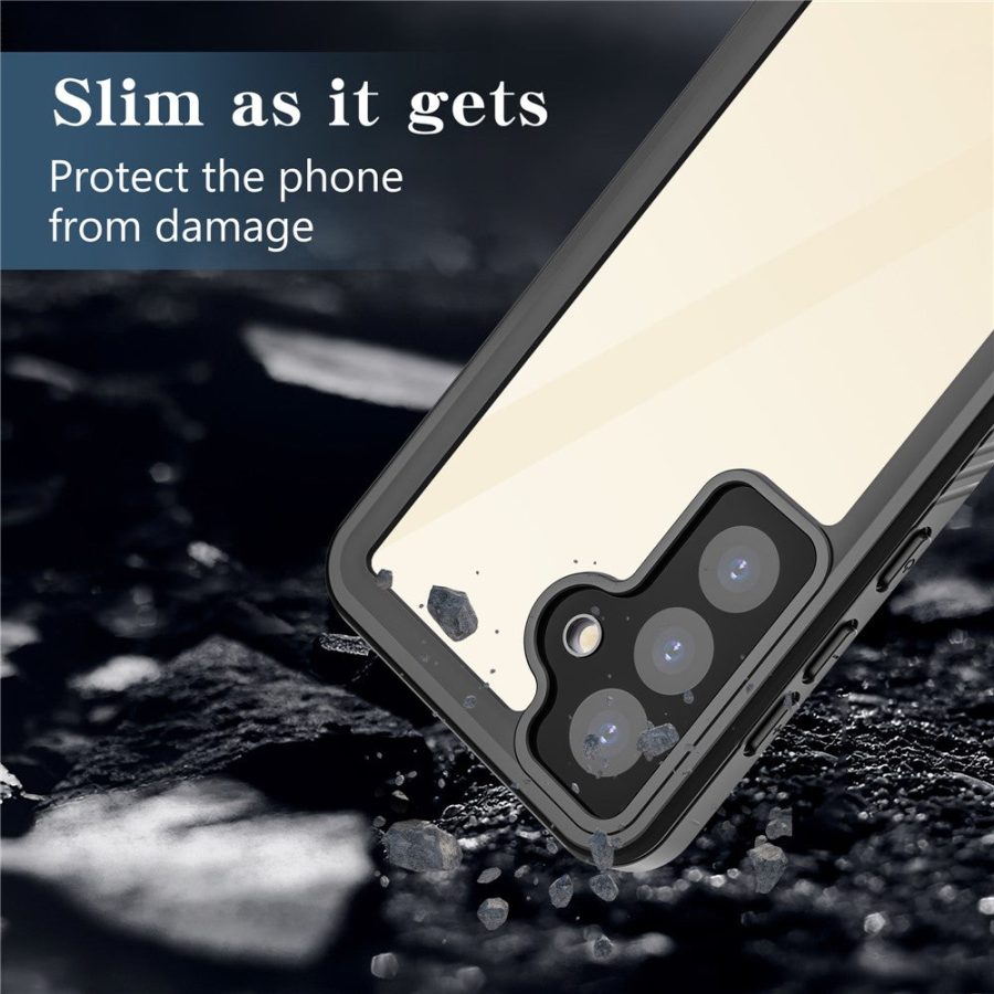 660175544A-7 REDPEPPER FS Series for Samsung Galaxy S24+ IP68 Waterproof Case Clear Back Panel Phone Cover