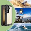 660175544A-8 REDPEPPER FS Series for Samsung Galaxy S24+ IP68 Waterproof Case Clear Back Panel Phone Cover