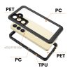 660175544A-9 REDPEPPER FS Series for Samsung Galaxy S24+ IP68 Waterproof Case Clear Back Panel Phone Cover
