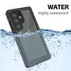660175545A-4 REDPEPPER FS Series for Samsung Galaxy S24 Ultra IP68 Waterproof Case Clear Back Phone Cover