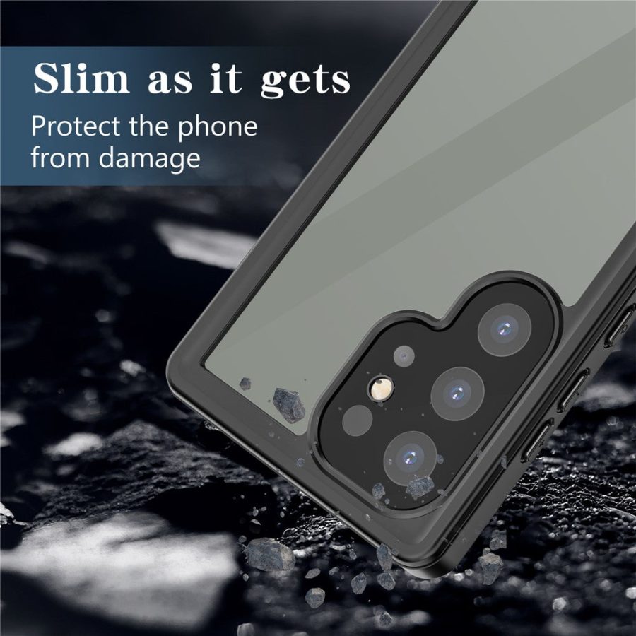 660175545A-7 REDPEPPER FS Series for Samsung Galaxy S24 Ultra IP68 Waterproof Case Clear Back Phone Cover