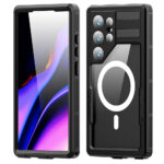 REDPEPPER for Samsung Galaxy S24 Ultra Magnetic IP68 Waterproof Case Clear Phone Cover