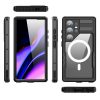 660177996A-13 REDPEPPER for Samsung Galaxy S24 Ultra Magnetic IP68 Waterproof Case Clear Phone Cover