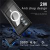 660177996A-2 REDPEPPER for Samsung Galaxy S24 Ultra Magnetic IP68 Waterproof Case Clear Phone Cover