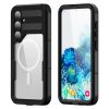 660177998A-1 REDPEPPER For Samsung Galaxy S24+ Magnetic Case IP68 Waterproof Transparent Back Cover