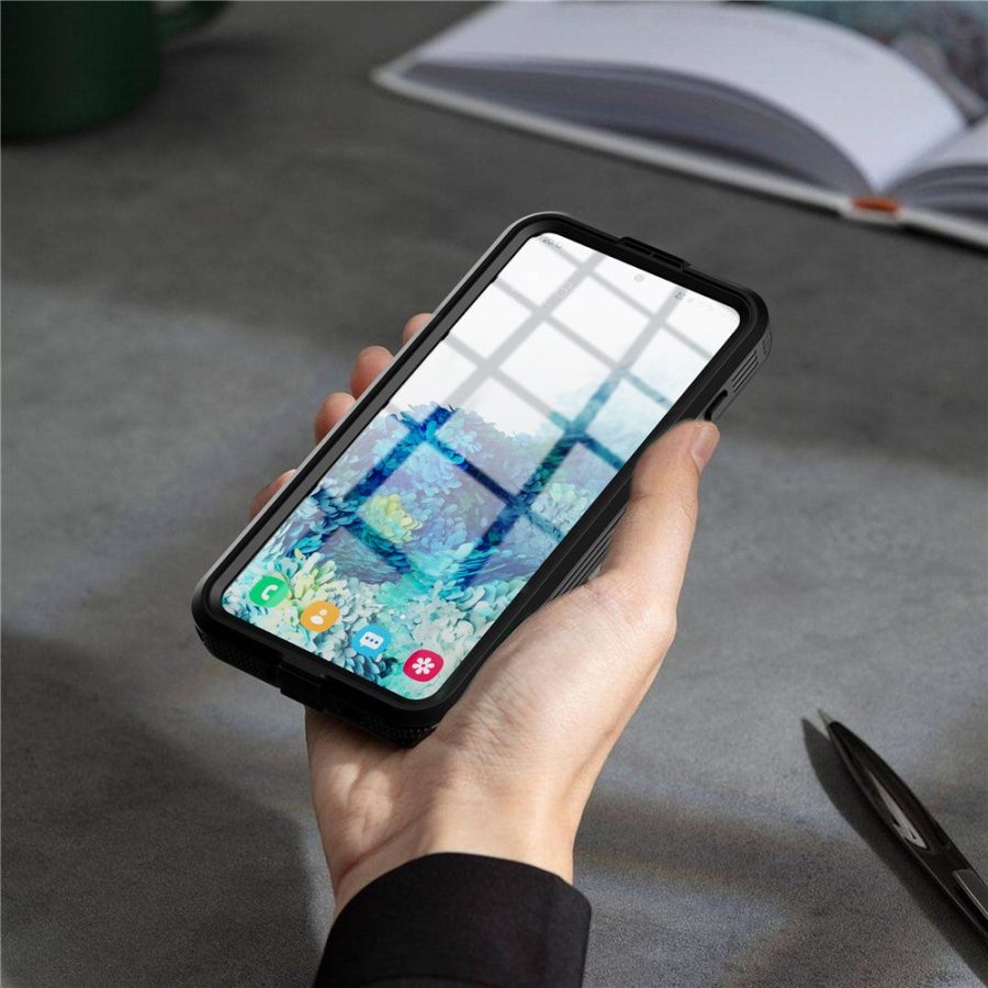 660177998A-14 REDPEPPER For Samsung Galaxy S24+ Magnetic Case IP68 Waterproof Transparent Back Cover