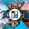 660177998A-9 REDPEPPER For Samsung Galaxy S24+ Magnetic Case IP68 Waterproof Transparent Back Cover