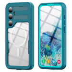 REDPEPPER For Samsung Galaxy S24+ Magnetic Case IP68 Waterproof Transparent Back Cover