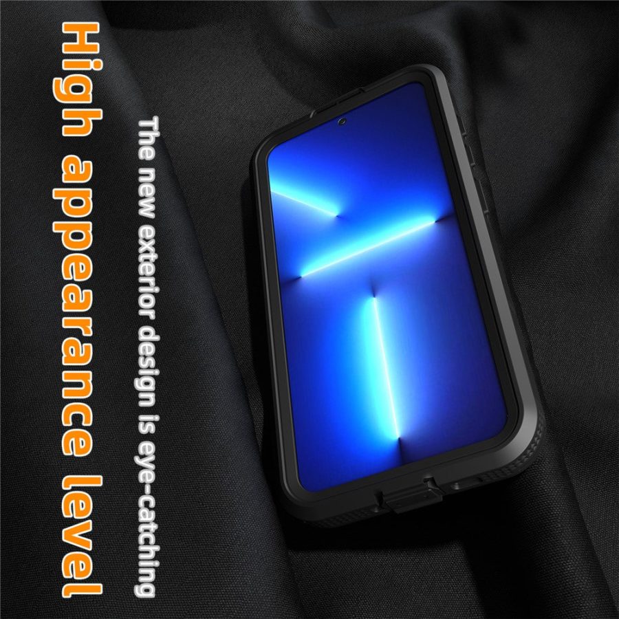 660178000A-7 REDPEPPER For Samsung Galaxy S24 IP68 Waterproof Magnetic Case Clear Phone Cover
