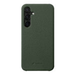 MELKCO For Samsung Galaxy S24 Premium Genuine Leather Open Edge Phone Cover